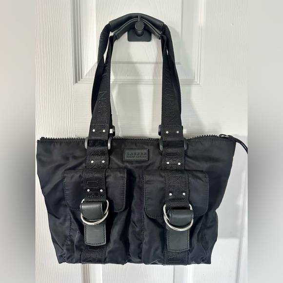 Lauren Ralph Lauren Handbags - LAUREN Ralph Lauren Black Tote Bag